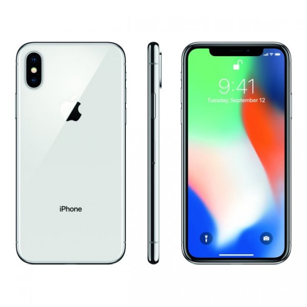 Apple iPhone X 256GB Silver Factory Unlocked Grade A Excellent Condition